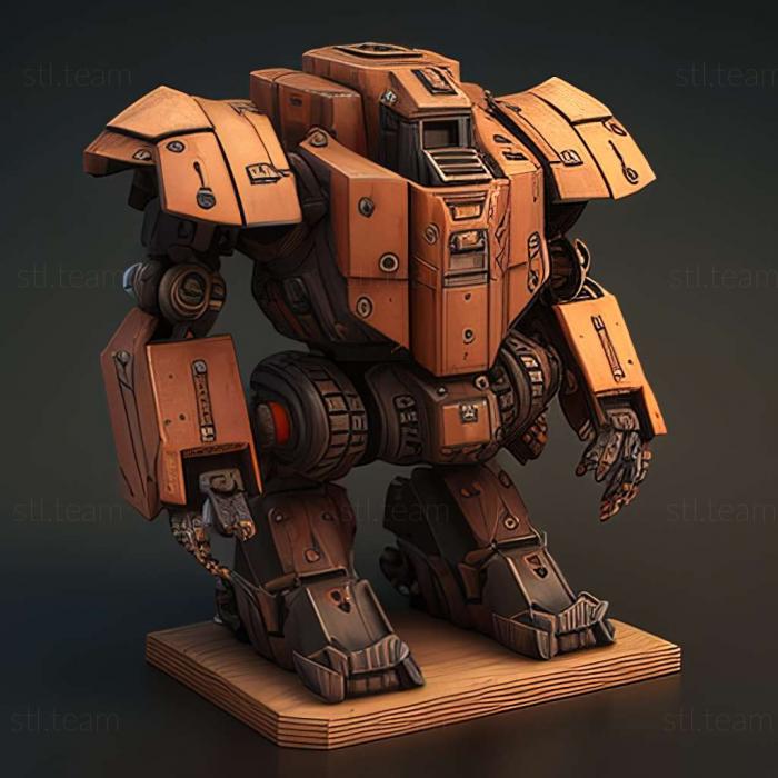 3D модель Гра Steel Battalion Heavy Armor (STL)